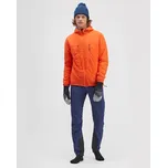 Pánská větruodolná bunda Silvini Lupo oranžová/modrá L