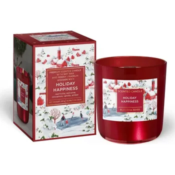 Svíčka Bartek Candles Vonná svíčka s dřevěným knotem 150 g