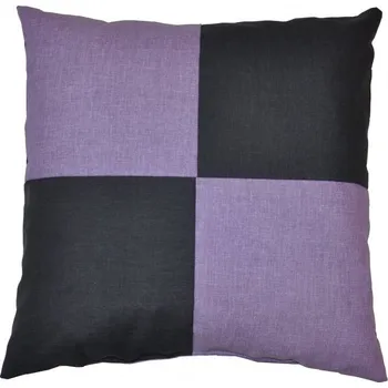Podsedák Nábytek PEGAS Veselý polštářek - fialová/tmavě šedá