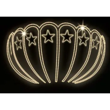 Vánoční světelný řetěz Polamp POL-0749 - 3D dekorace - Ozdoba sloupů - 80 x 160 cm