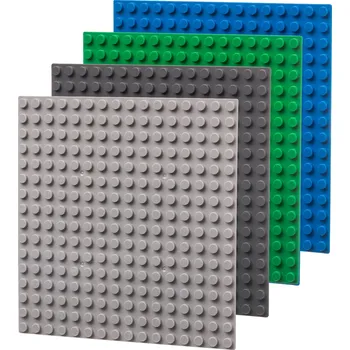 Stavebnice LEGO LW Toys Základová deska 16 x 16 bodů Modrá