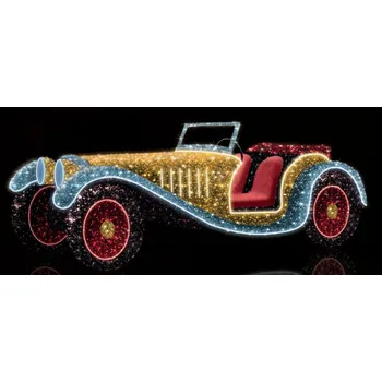 Vánoční osvětlení Polamp POL-1008 - 3D dekorace - Auto - 280 x160 x 550 cm