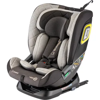 Přeprava dětí Bomimi IDEAfix I-SIZE 360° 40-150 autosedačka, metalic melange