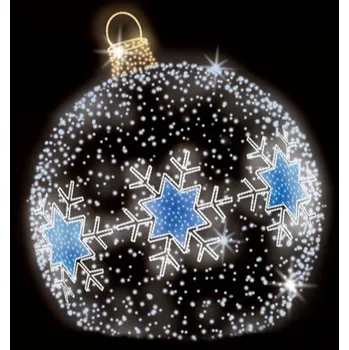 Vánoční osvětlení Polamp POL-1911 - 3D dekorace - Baňka - Ø490cm