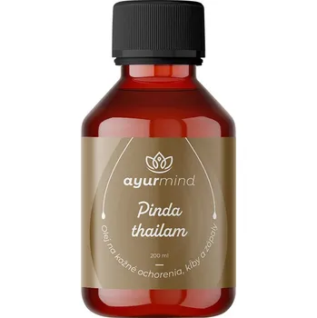 Masážní přípravek VitaMAX Pinda thailam - Olej na kožní onemocnění, kĺouby a záněty 200ml