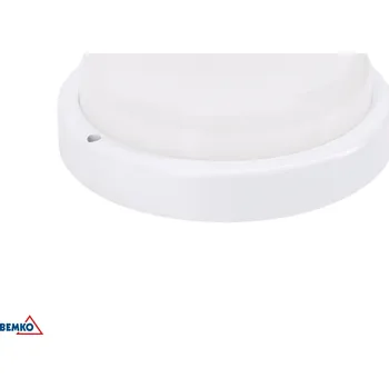 Žárovka Bemko Plafoniera KANLO LED 12W bílá kulatá s čidlem