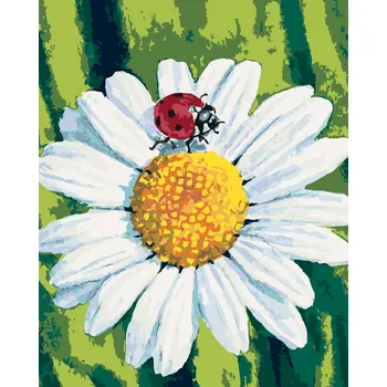 ZUTY Malování podle čísel - BERUŠKA NA HEŘMÁNKU Rozměr: 40x50 cm, Rámování: bez rámu a bez vypnutí plátna