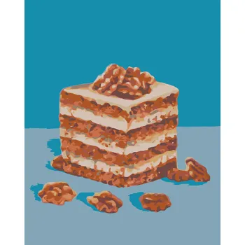 ZUTY Malování podle čísel - MEDOVNÍK (MYROSLAVA VOLOSCHUK) Rozměr: 40x50 cm, Rámování: bez rámu a bez vypnutí plátna