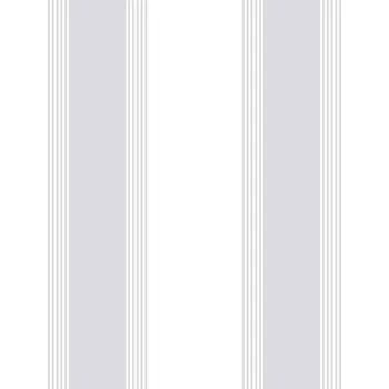 Tapeta Cristiana Masi by Parato Šedo-bílá vliesová tapeta s pruhy, 28870, Thema, Cristiana Masi by Parato, velikost 10,05 x 0,53 m