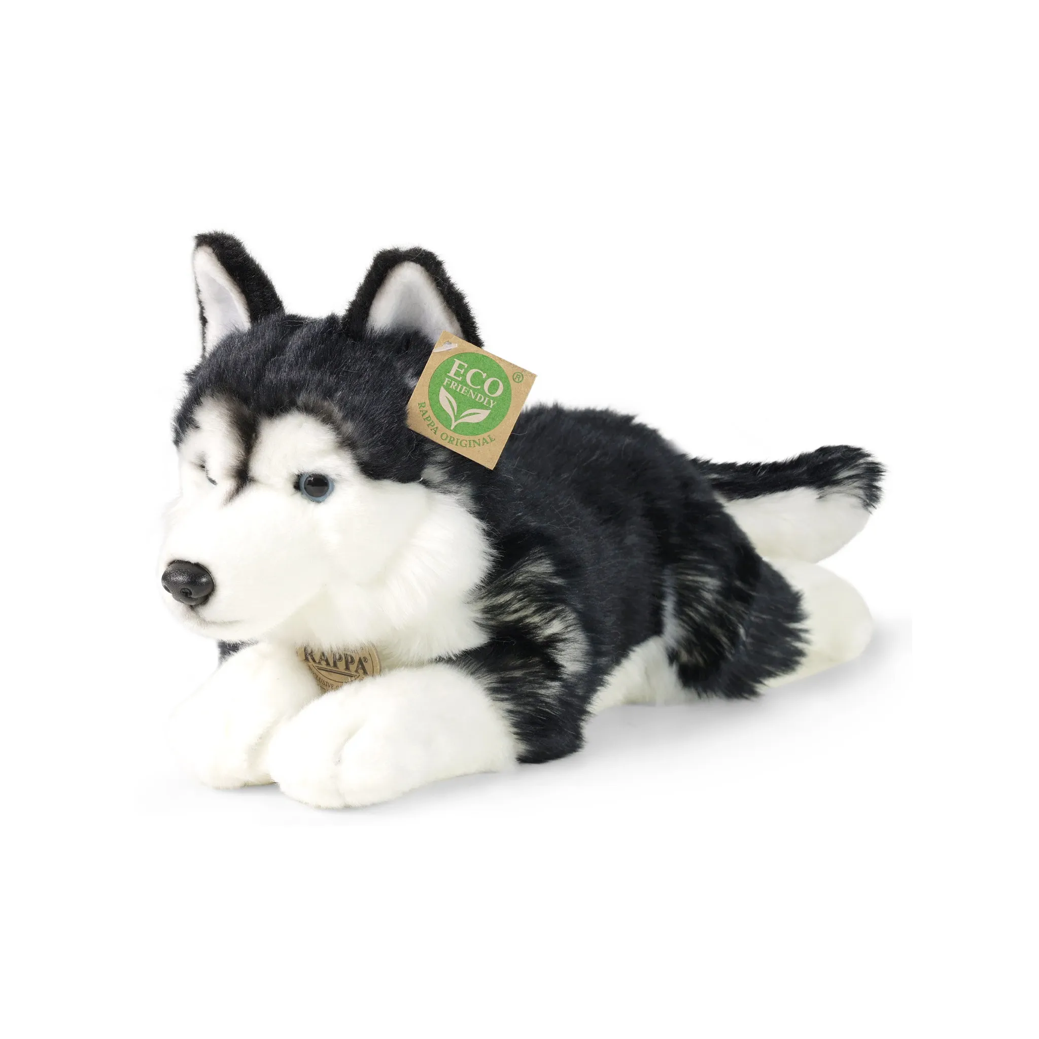 Fotografie 1 - Plyšák Rappa Eco-Friendly 36 cm Husky ležící
