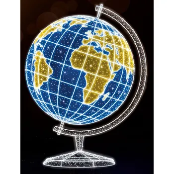 Vánoční osvětlení Polamp POL-0936M - 3D dekorace - Globus - Ø 500 cm