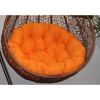Podsedák Nábytek PEGAS Polstr na závěsnou houpačku Imperia - oranžový melír
