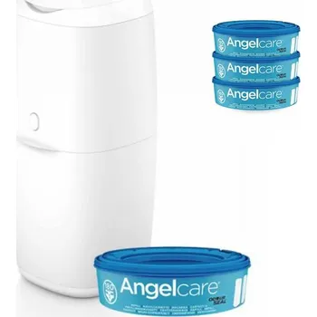 Koš na pleny ANGELCARE Koš na pleny Classic + 1 kazeta + náhradní kazety 3 ks