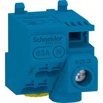 Rozvaděč SCHNEIDER ELECTRIC SCHNEIDER LGYT1N05 Svorkovnice N 1x6-25 4x1,5-4 LGYT1N05