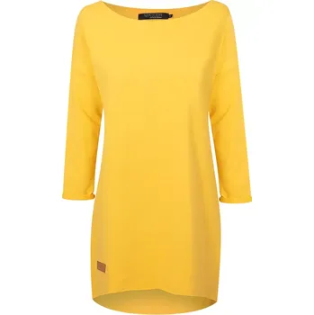 Dámské šaty Dámské teplákové mikino-šaty DRESSY hořčicové - ČESKÁ VÝROBA - MDRSAM