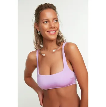 Dámský bikinový top Trendyol Trendyol fialová 1475985