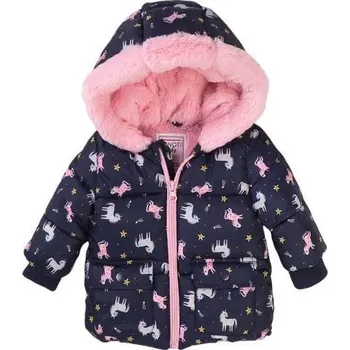 Dívčí bunda Bunda dívčí Minoti Puffa, Magical 1, modrá Velikost: 68/74