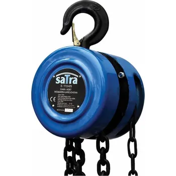 Rudl Kladkostroj řetězový ruční - kočka, nosnost 1 t, zdvih 2,5 m - SATRA
