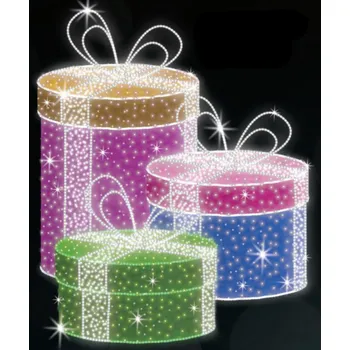 Vánoční osvětlení Polamp POL-1927M - 3D dekorace - Dárek - 180 x 200 cm