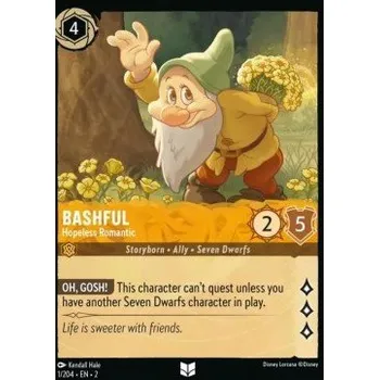 Sběratelská karetní hra ROF 001/204 BASHFUL - Hopeless Romantic - Rise of the Floodborn Verze: NORMAL
