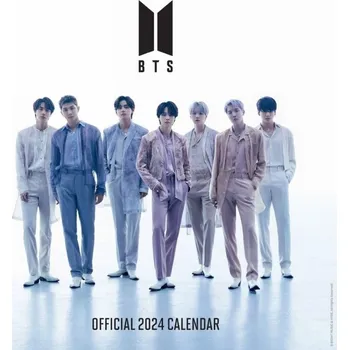 Kalendář Danilo Nástěnný kalendář BTS Bangtan Boys 2024