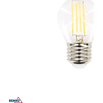 Žárovka LED žárovka FILAMENT E27 G45 6W 4000K