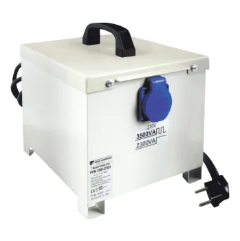Transformátor PFN 3501/2301 230/230V Transformátor jednofázový, přenosný, bezpečnostní, IP44