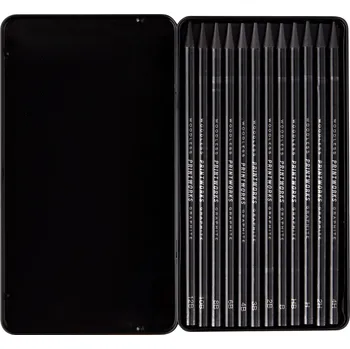 Grafitová tužka PrintWorks Color Pencils Graphite 12pcs Set
