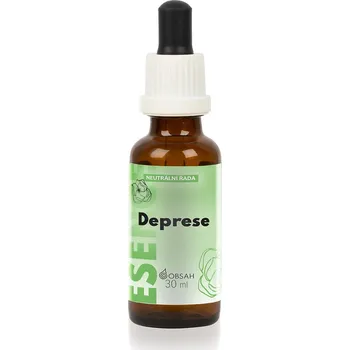 Přírodní produkt Bachovy esence Neutrální řada Deprese 30 ml