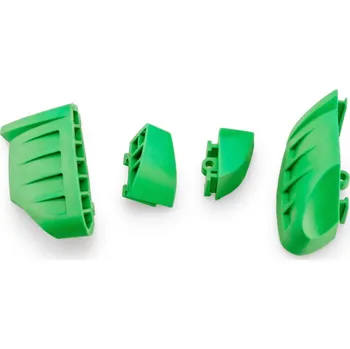 Rám pro motocykl PUIG Španělsko Sada barevných krytek pro padací protektory Puig PRO 2.0 barva: zelená