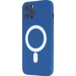 Kryt pro Apple iPhone 12 Pro - Magsafe - silikonový - tmavě modrý