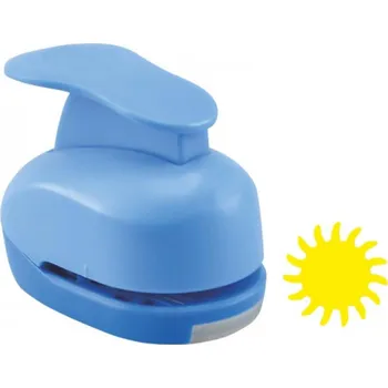 Raznice kovová na papír střední slunce