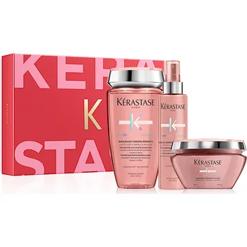 Kosmetická sada Kérastase Chroma Absolu dárková sada vyživující péče pro barvené vlasy 600 ml