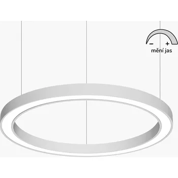Plnospektrální LED svítidlo Ella CC-S 706 mm 35W - 80 mm, Večerní a noční, Jen zapnout a vypnout