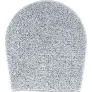 Koupelnová předložka GRUND Koupelnová předložka MELANGE stříbrná Rozměr: 47x50 cm - na víko od WC nebo jako podsedák na židli