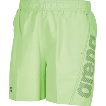 Pánské plavky ARENA Fundamentals Logo Boxer Green Velikost: XXL