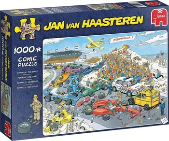 Puzzle Jumbo Jan van Haasteren Formula 1 1000 dílků