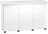 Juwel Skříň SBX pro akvárium Rio 240 121 x 73 x 41 cm, bílá