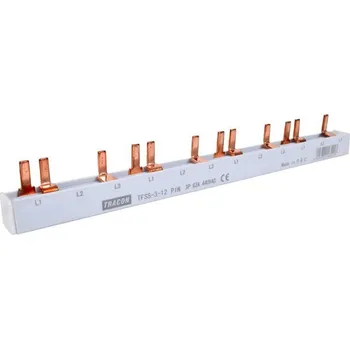 Jistič Tracon electric Propojovací lišta kolíková 3P 215mm K215mm3P