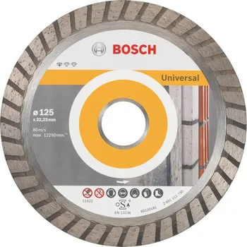 Řezný kotouč BOSCH Diamantový řezný kotouč 125 125 mm