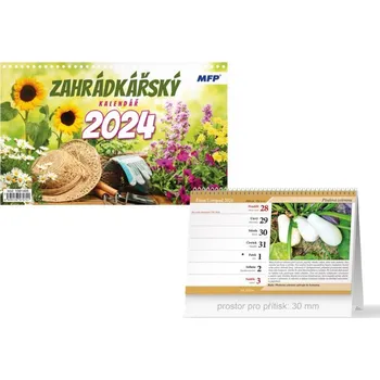 Kalendář MFP Stolní kalendář Zahrádkářský 2024