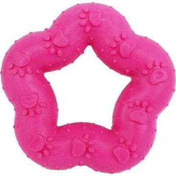 Hračka pro psa Gumová hračka pro psy | kousací hračka pro psy - Růžová