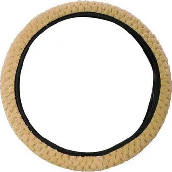 Potah na volant Potah volantu | obal na volant, univerzální velikost - Béžový