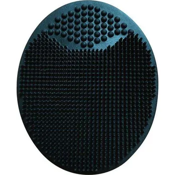 Elektrický čistič pleti Silikonový kartáček na obličej | houbička na čištění obličeje - černý