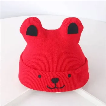 Čepice Dětská čepice | čepice pro batolata s oušky - A07,Univerzální