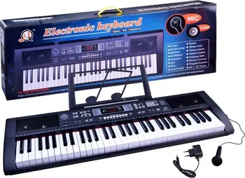 Hudební nástroj pro děti Varhany IN0092 s mikrofonem 61 kláves