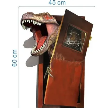 Samolepící dekorace 3D tapeta | samolepka na zeď dinosauři - 6