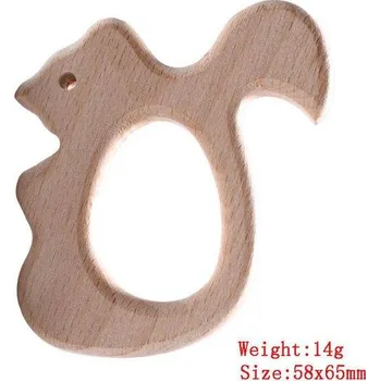 Dřevěná hračka Dřevěné hračky pro děti | dřevěná zvířátka - veverka