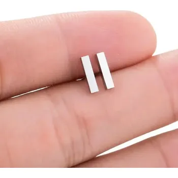 Náušnice Originální šperk | dámské náušnice, 1 pár - bar,Růžová