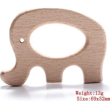Dřevěná hračka Dřevěné hračky pro děti | dřevěná zvířátka - slon